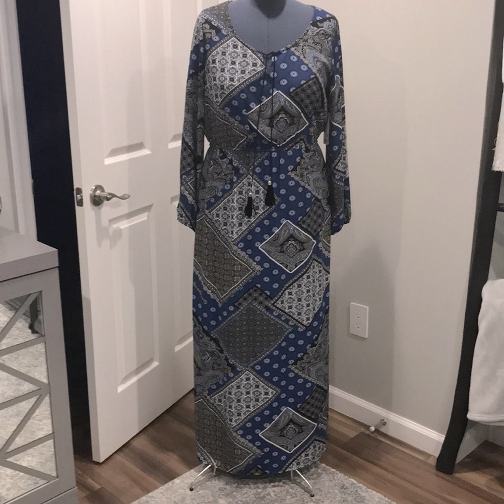 Long maxi dress
